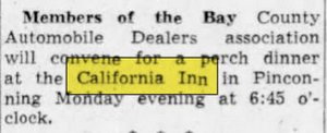 California Inn - Feb 03 1946 Article